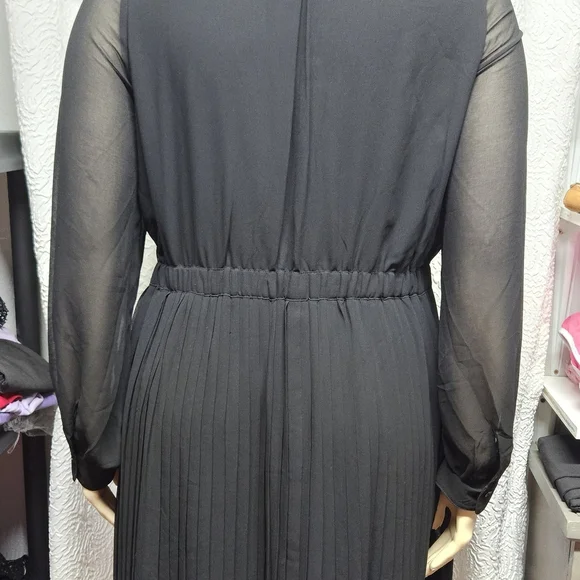 Banana Republic Gray Long Sleeve Wrap Dress - Picture 7 of 7
